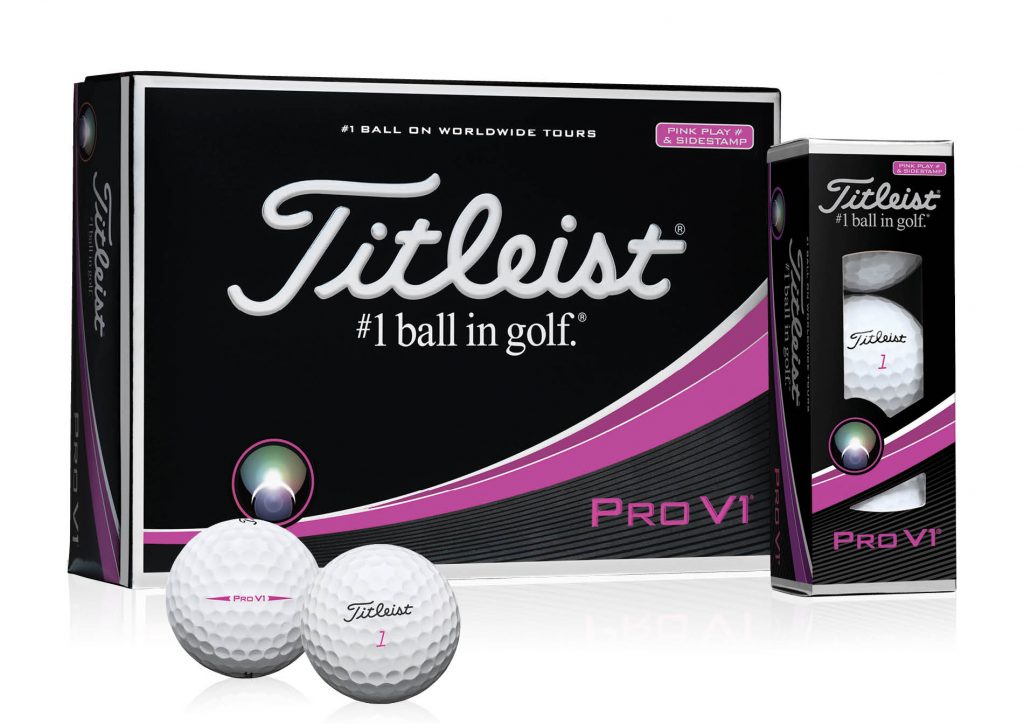 Titleist Pro V1 Pink Number