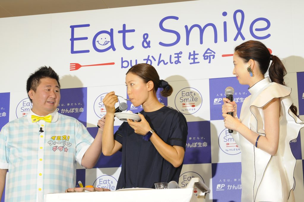 ヘルシーなのに濃厚！　大人の味！　と大絶賛の上田プロ