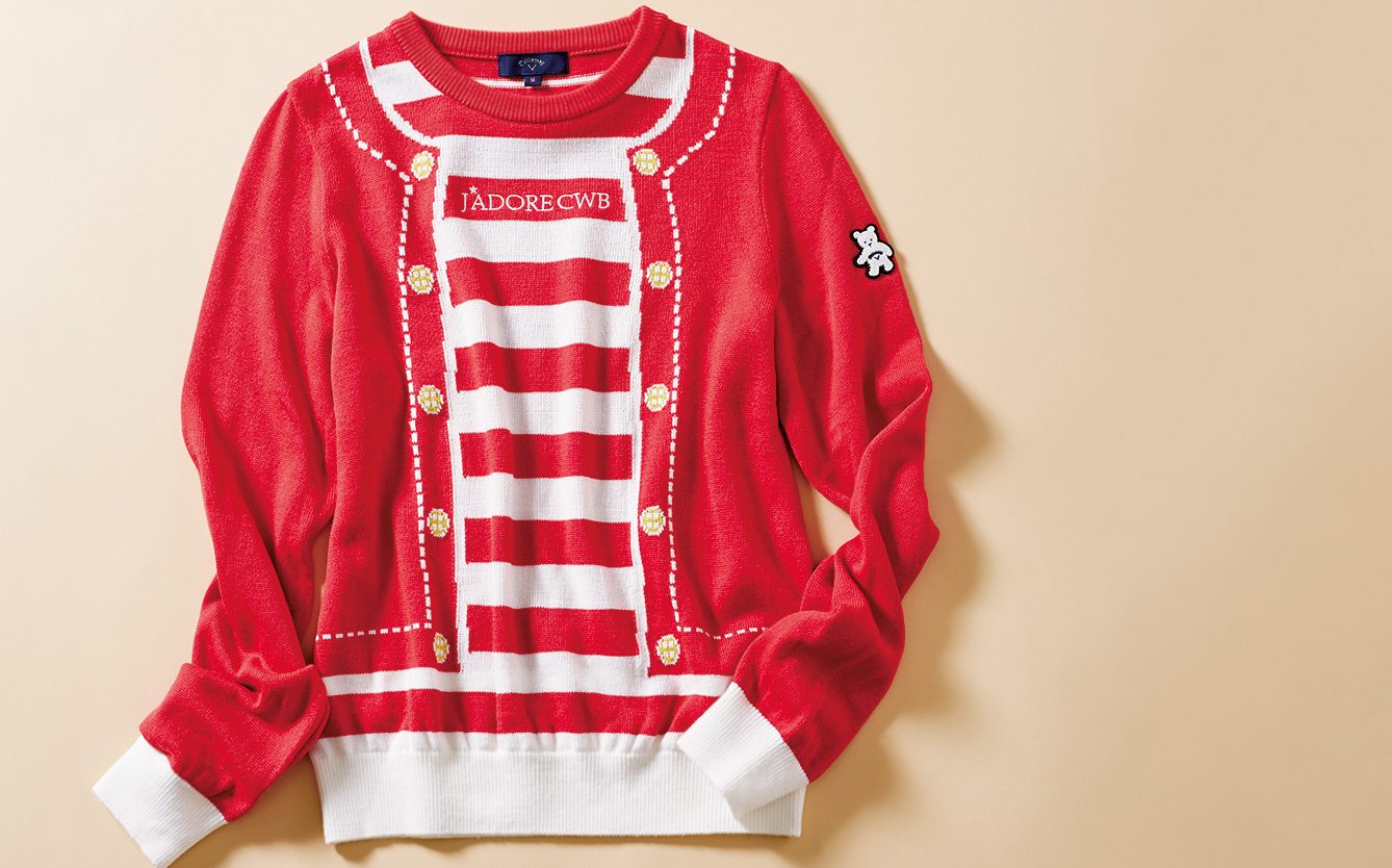 ニット￥16, 000（Callaway Apparel）