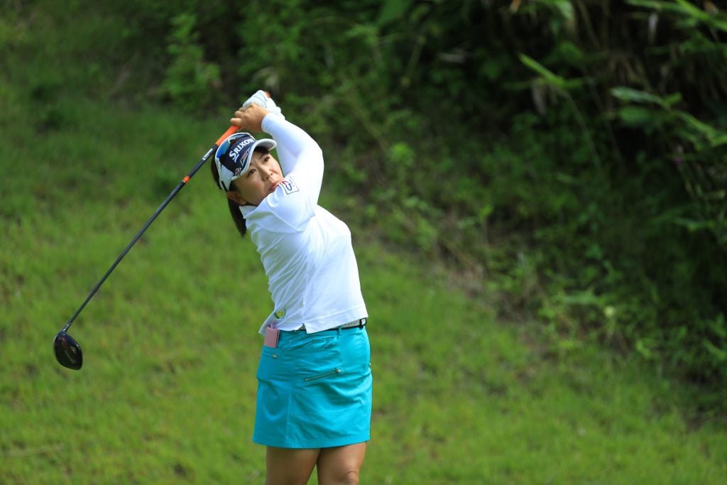 ヨネックスレディスゴルフトーナメントで5位タイフィニッシュした吉田弓美子プロ