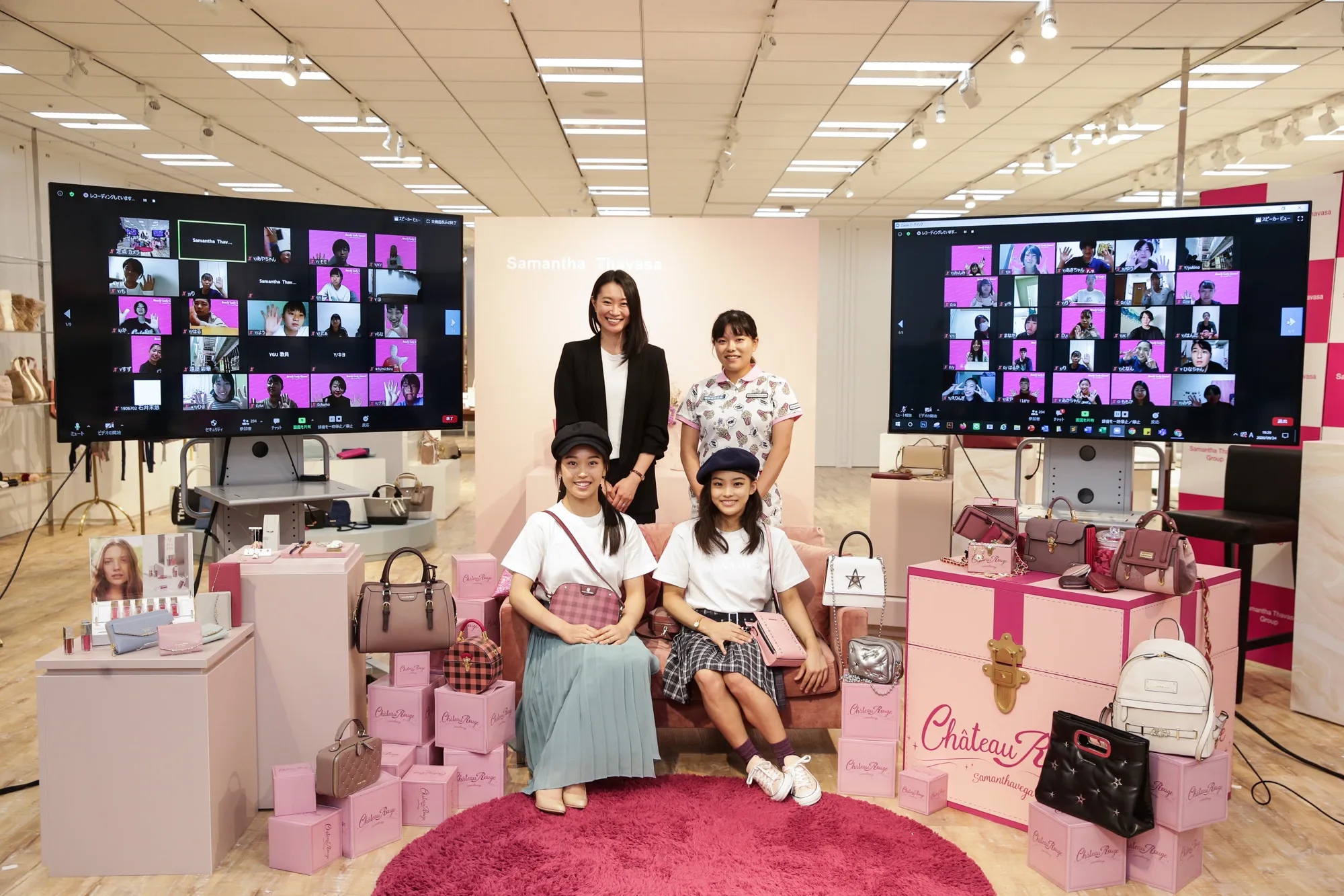 勝みなみプロ着用】サマンサタバサゴルフ ポロシャツ スカート