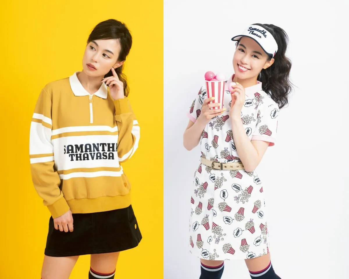 この秋はサマンサタバサで女子力UP！ グリーン映えする2大スタイル 