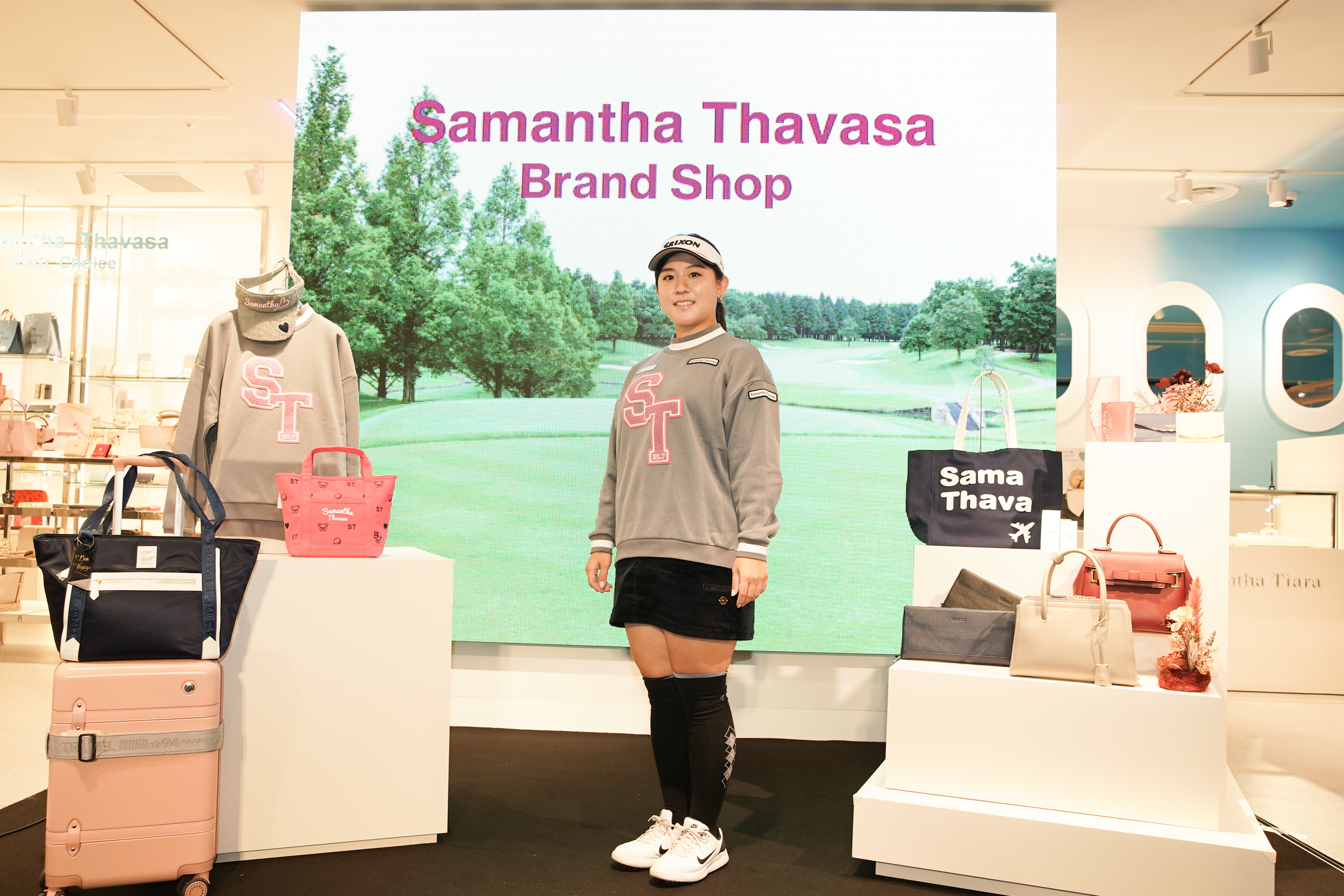香妻琴乃プロ登場 サマンサタバサグローバルアイランド 羽田空港に新店舗open Regina レジーナ 香妻琴乃プロ登場 サマンサタバサグローバルアイランド 羽田空港に新店舗open Regina レジーナ