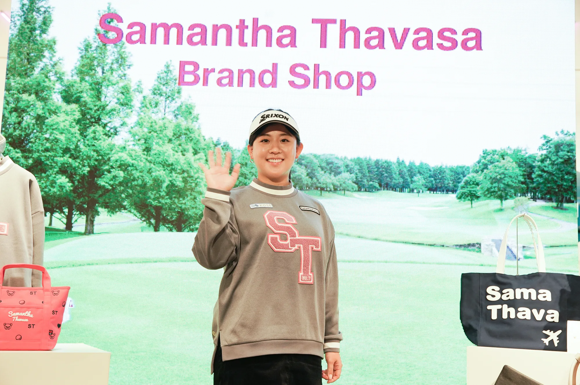 Samantha Thavasa 香妻琴乃プロ使用　ゴルフウェアセット TD_08909.jpg