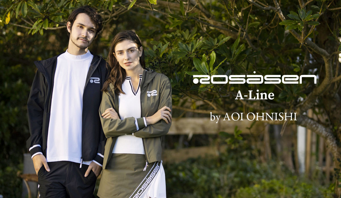 大西葵プロ×ロサーセンの新しいゴルフファッション「Rosasen A-Line ...