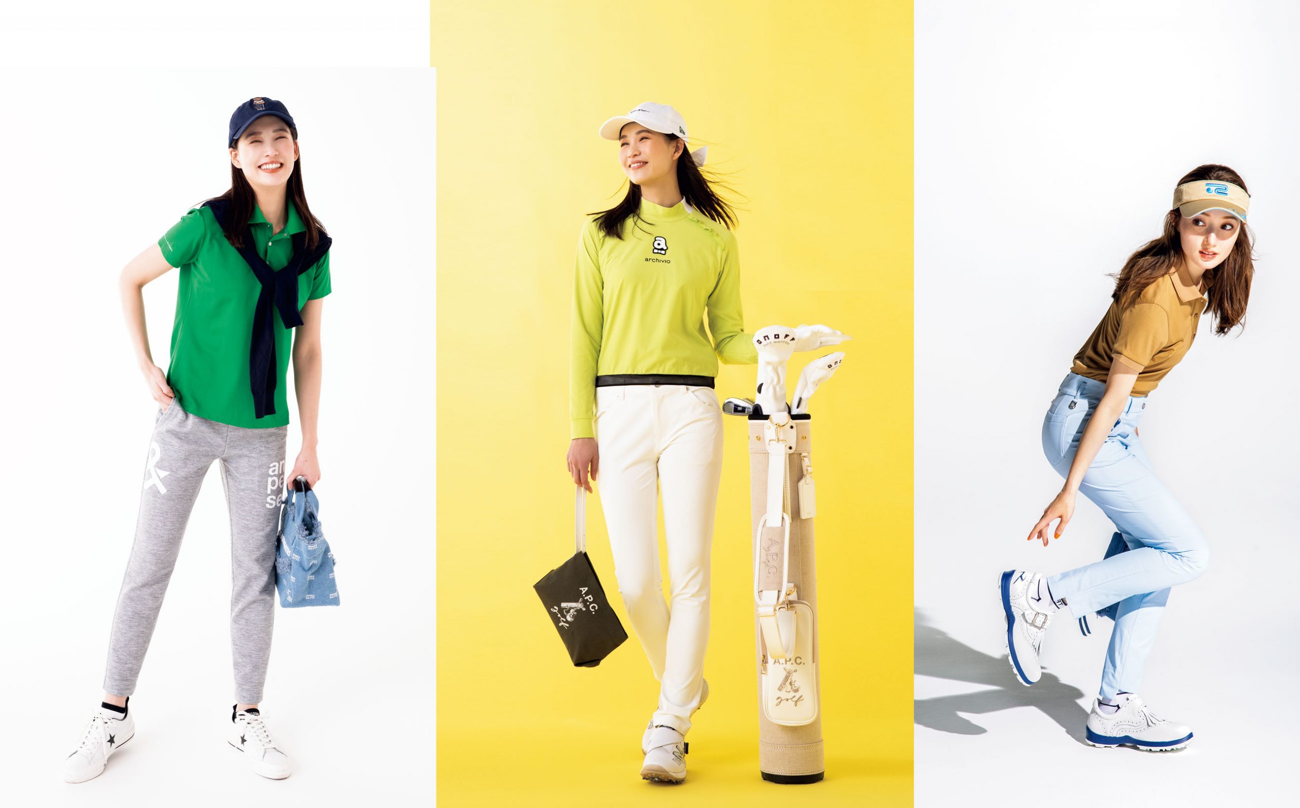 A.P.C ゴルフレディース セーター トップススカート2点セット 【公式通販】