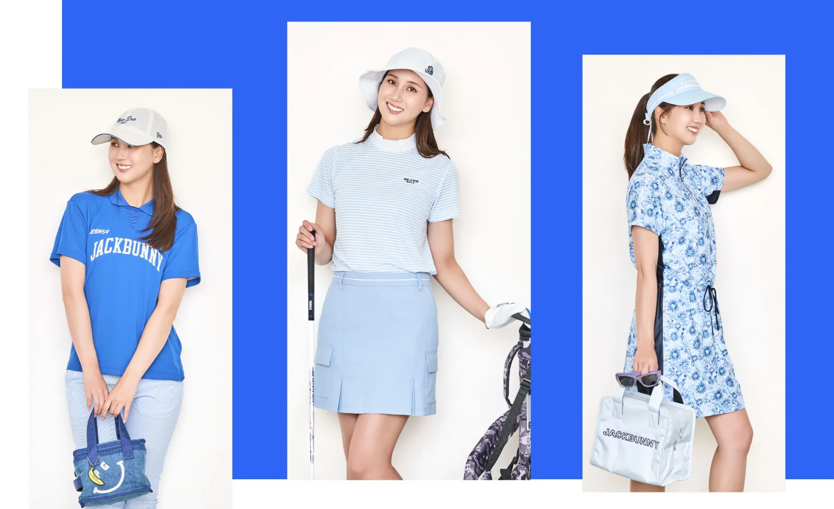 ブルーで差をつける！ 夏ゴルフの勝ち色コーデ | Regina（レジーナ）