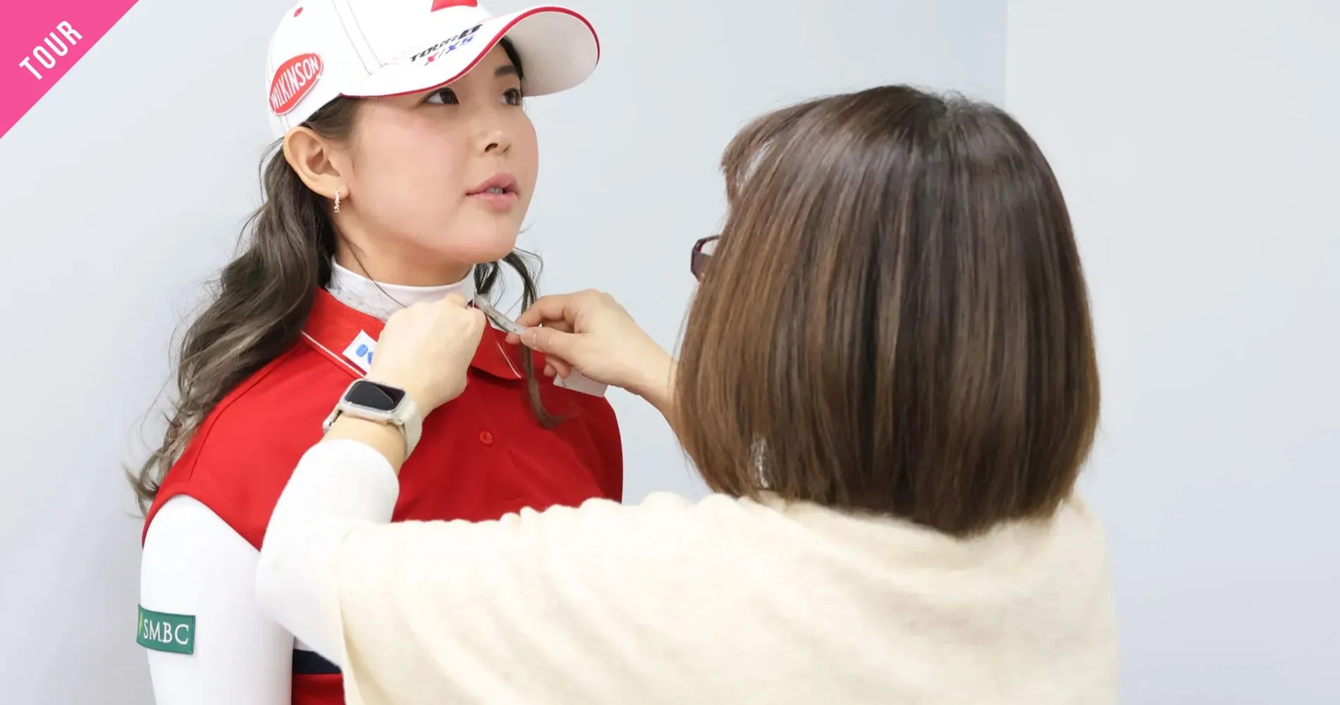 ぴったり”が、プレーを支える！ 吉田優利プロと「トミー ヒルフィガー