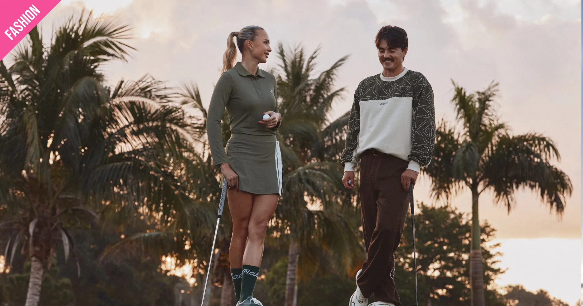 春のスタイルを更新！ 「Malbon Golf」が阪急うめだ本店で期間限定
